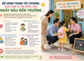 Những hành trang phụ huynh cần chuẩn bị cho trẻ trong ngày đầu vào mẫu giáo