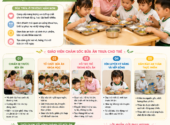 Bữa trưa ở trường mầm non – Nơi cô giáo nuôi dưỡng sức khỏe và thói quen tốt cho trẻ