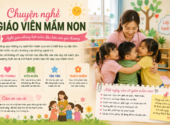 Chuyện nghề giáo viên mầm non – Nghề gieo những hạt mầm đầu tiên của yêu thương