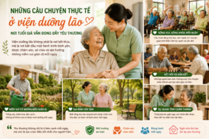Những câu chuyện thực tế ở viện dưỡng lão – Nơi tuổi già không chỉ có sự chăm sóc, mà còn có yêu thương