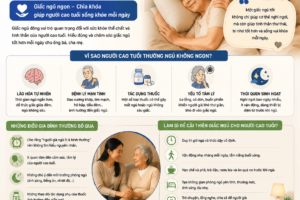 Giấc ngủ của người cao tuổi – Những điều gia đình thường bỏ qua