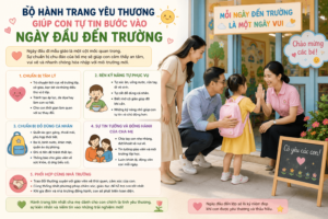 Những hành trang phụ huynh cần chuẩn bị cho trẻ trong ngày đầu vào mẫu giáo