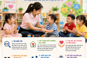Giáo viên mầm non cần làm gì khi trong lớp có trẻ khuyết tật hoặc có nhu cầu hỗ trợ đặc biệt?