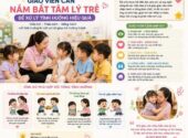 Giáo viên cần nắm bắt tâm lý trẻ để xử lý tình huống hiệu quả