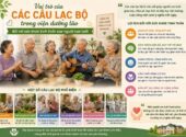 Vai trò của các câu lạc bộ trong viện dưỡng lão đối với sức khỏe tinh thần của người cao tuổi