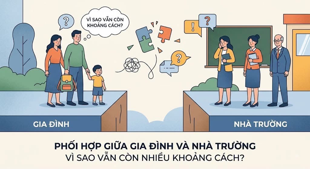 Phối hợp giữa gia đình và nhà trường – Vì sao vẫn còn nhiều khoảng cách?