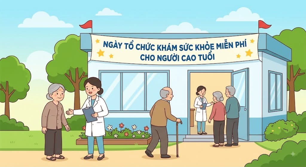 Nhà nước tổ chức khám sức khỏe miễn phí cho người cao tuổi – Chính sách thiết thực trong xã hội già hóa