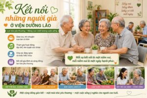 Kết nối những người già ở viện dưỡng lão – Lan tỏa yêu thương, nâng cao chất lượng cuộc sống