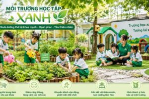 Môi trường học tập xanh – Tác động đến sức khỏe và tâm lý trẻ