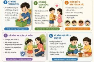 Giáo dục kỹ năng sống cho trẻ mầm non: Bắt đầu từ những việc nhỏ