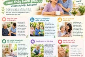 Làm thế nào để người cao tuổi cảm thấy hạnh phúc khi sống tại viện dưỡng lão?
