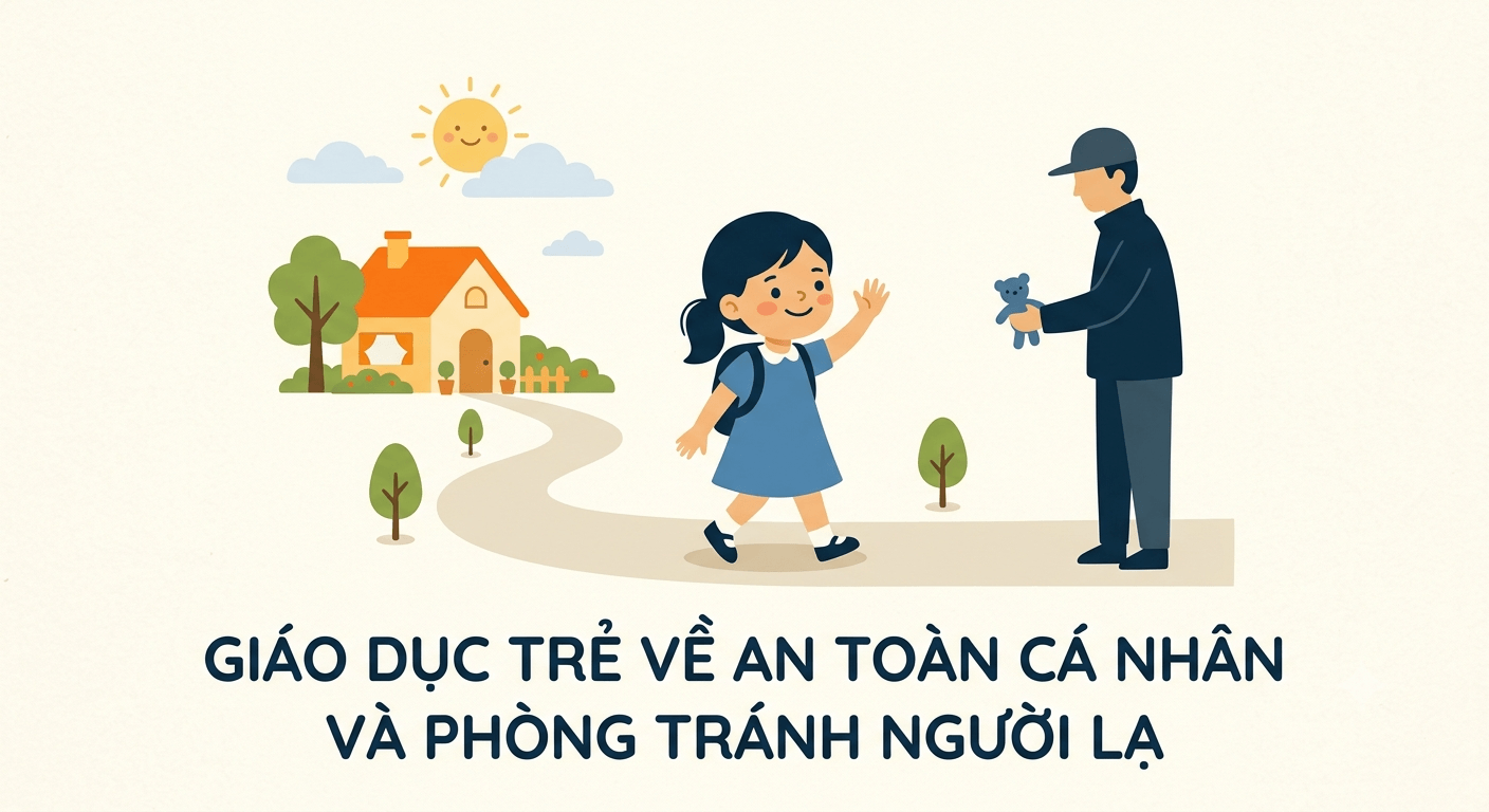 Giáo dục trẻ về an toàn cá nhân và phòng tránh người lạ