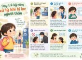 Dạy trẻ kỹ năng xử lý khi bị lạc người thân để tự bảo vệ chính mình