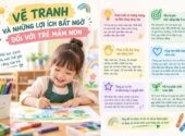VẼ TRANH VÀ NHỮNG LỢI ÍCH BẤT NGỜ ĐỐI VỚI TRẺ MẦM NON